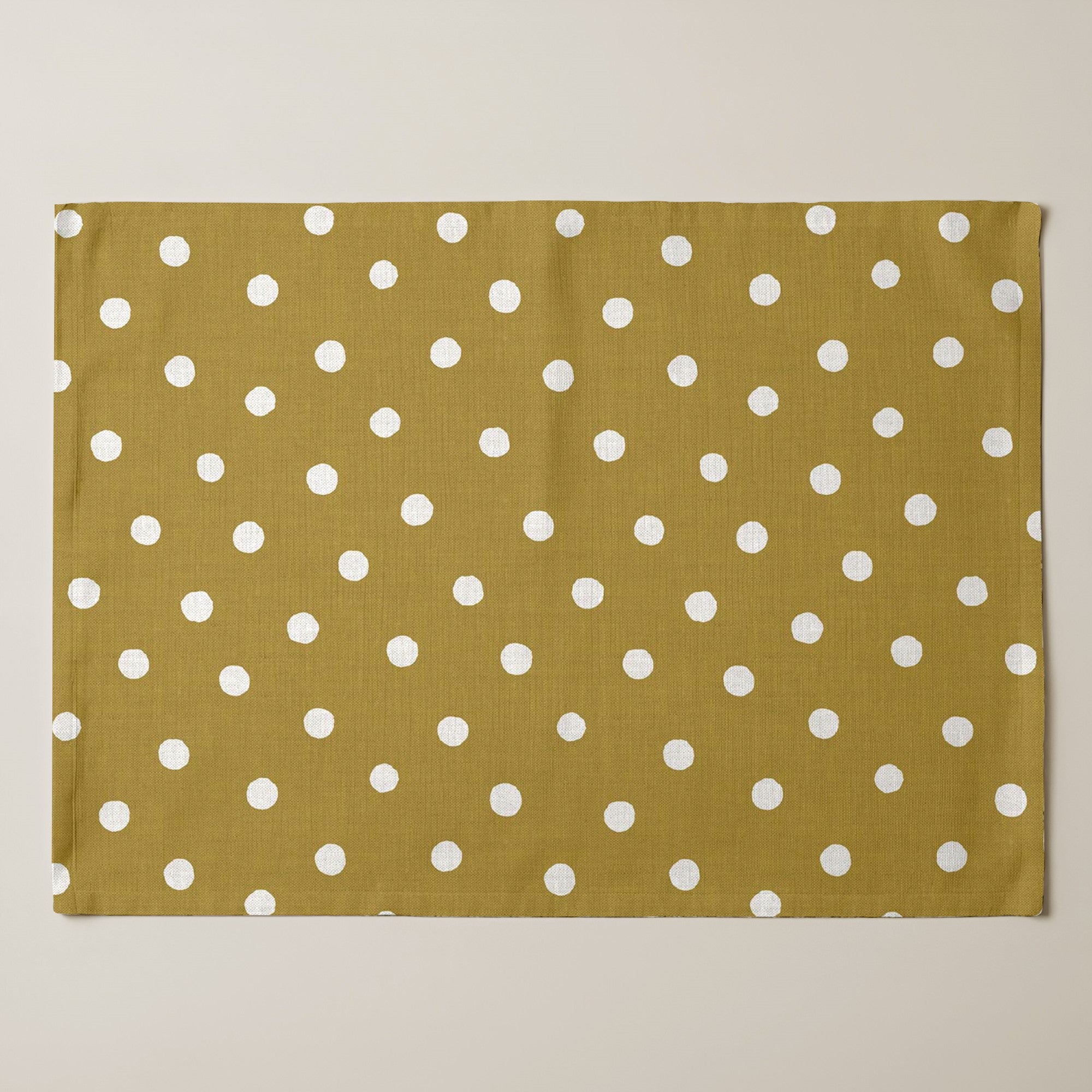 Pack of 2 resinized individual tablecloths 0120-174 100% cotton 45x35 cm