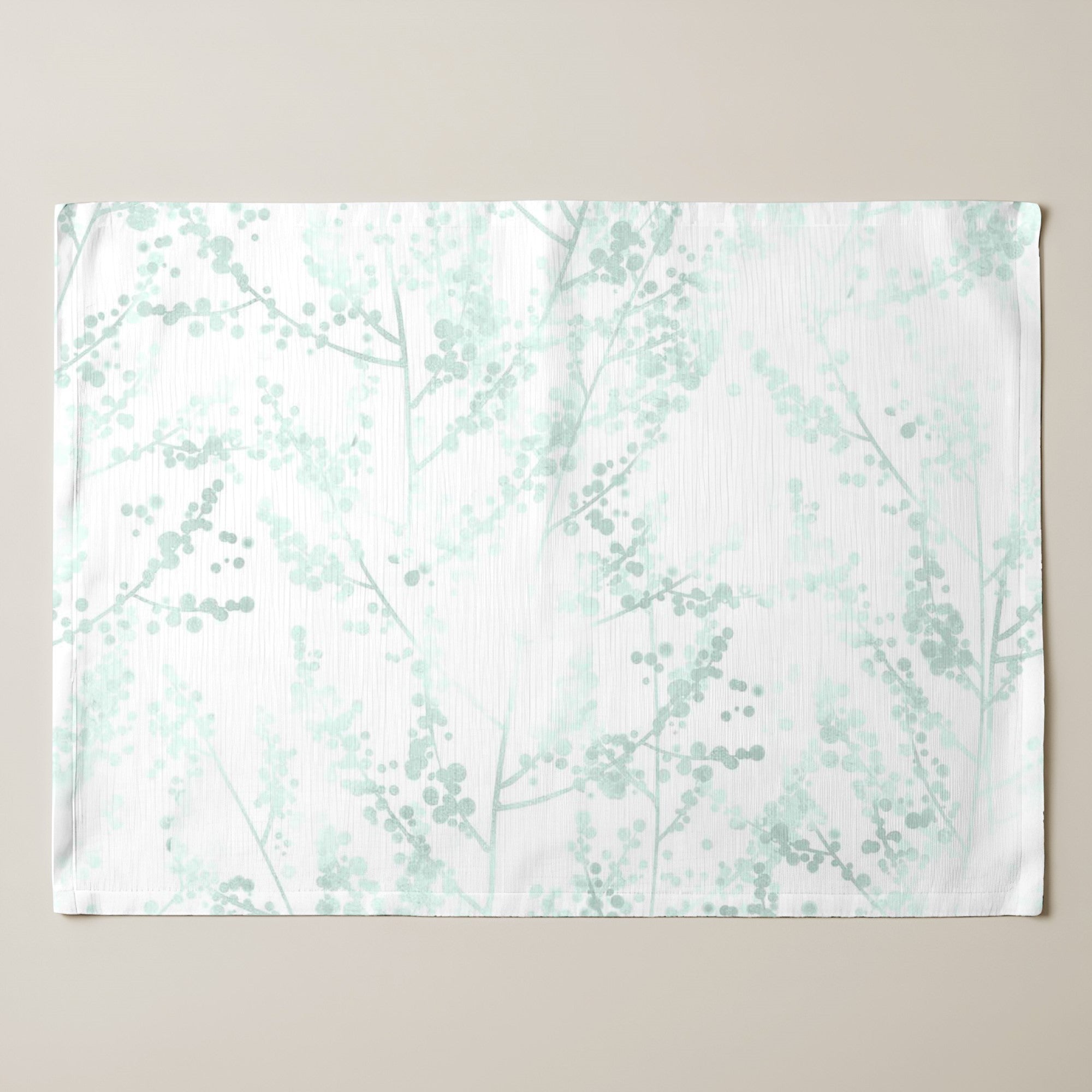 Pack of 2 resinized individual tablecloths 0120-17 100% cotton 45x35 cm