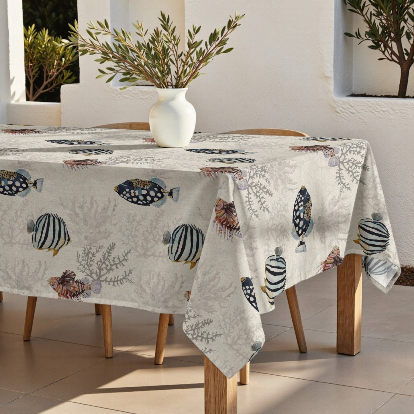 Mantel de tela 0120-318