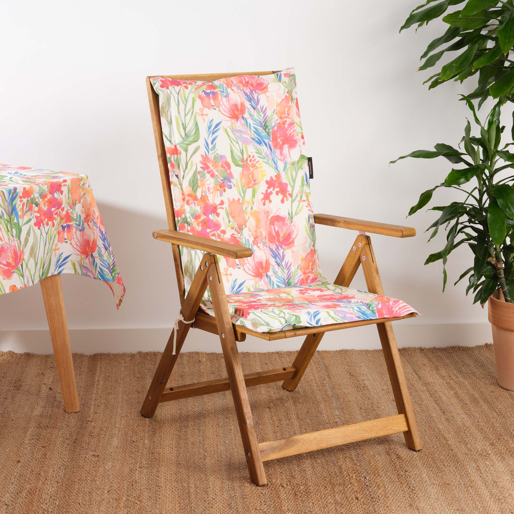 Garden chair cushion 0120-399 48x100x5 cm