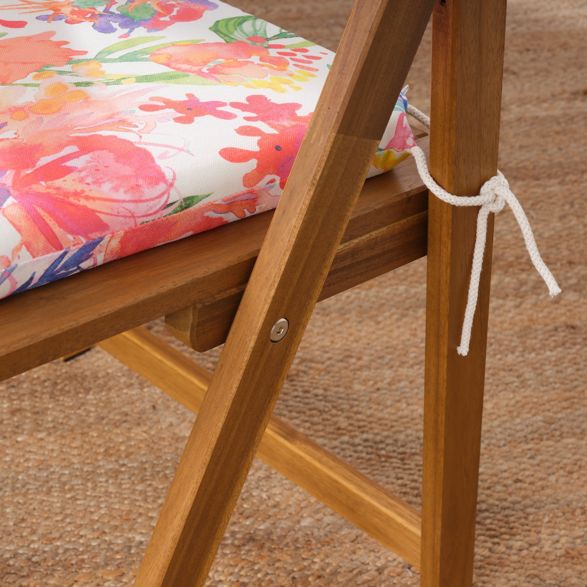 Padded seat cushion 0120-399 40x40x5 cm