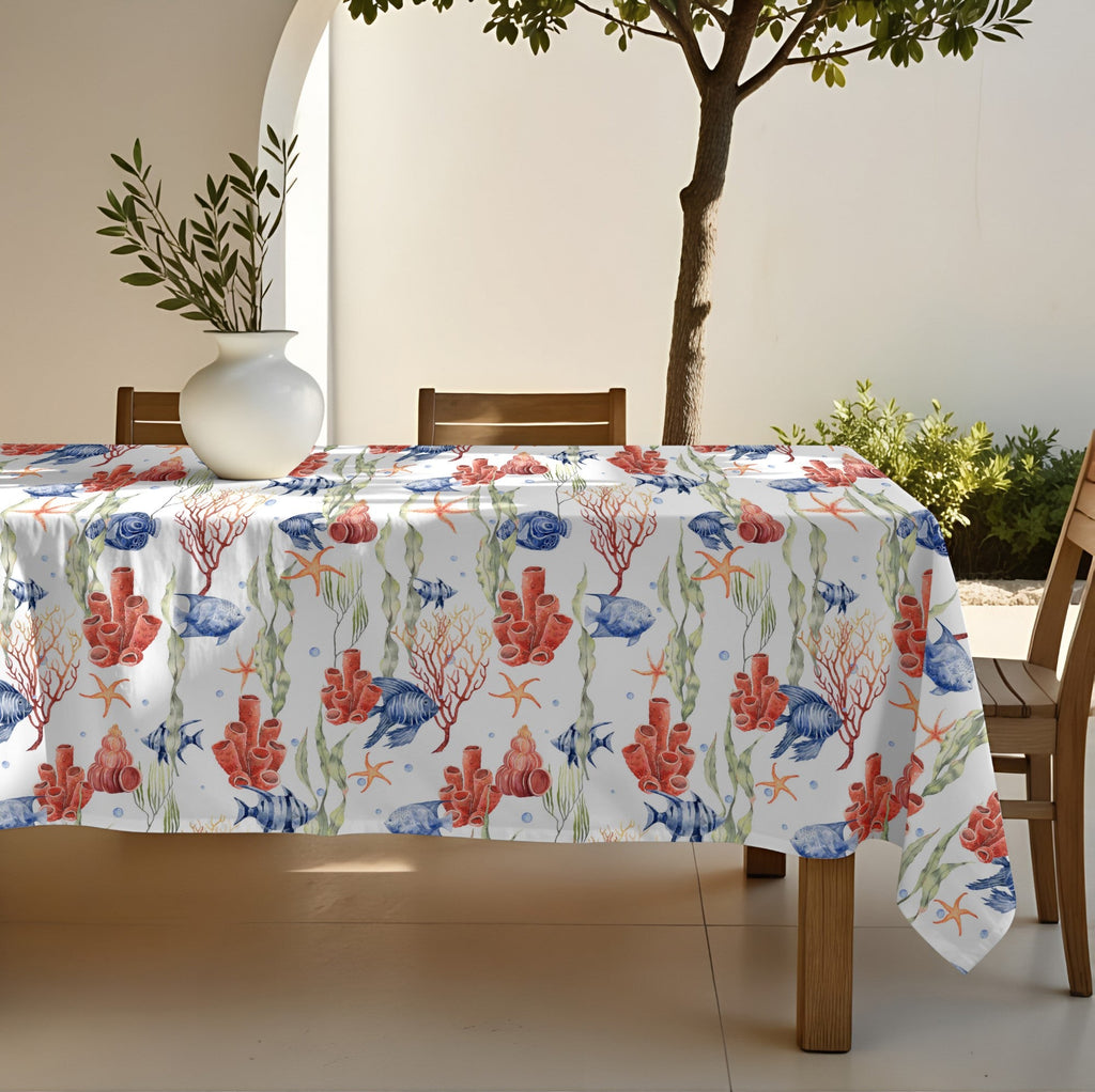 Fabric tablecloth 0120-413