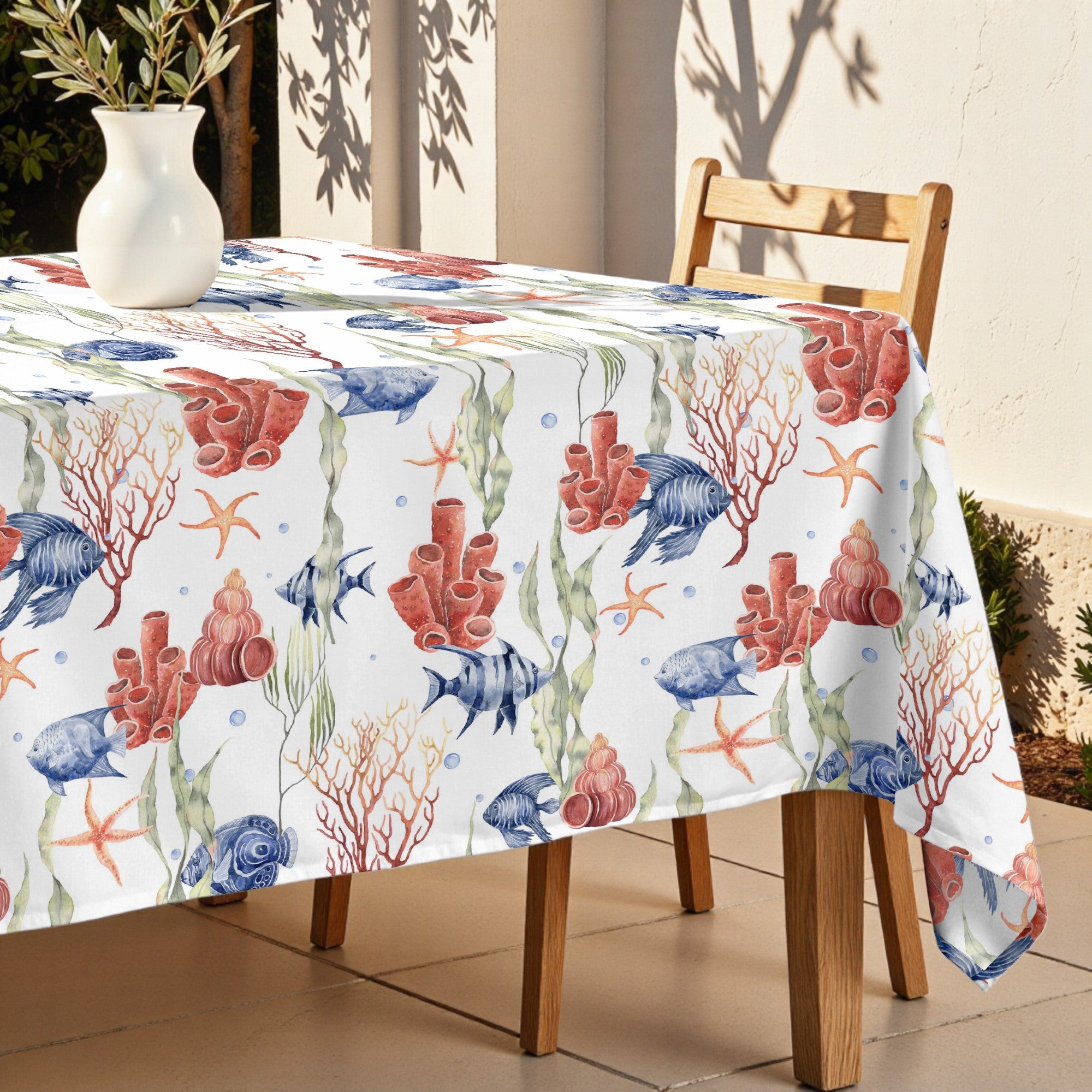 Fabric tablecloth 0120-413