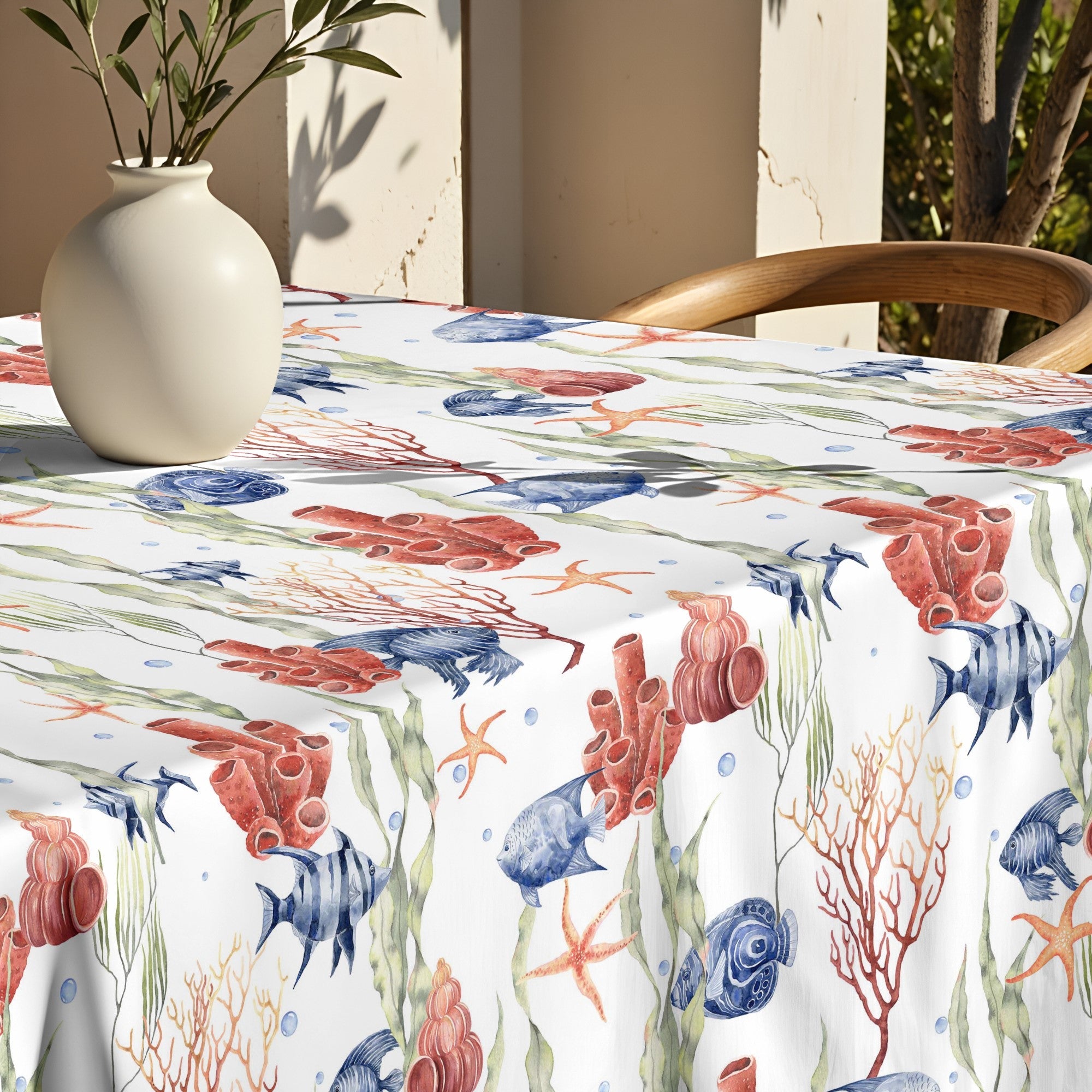 Fabric tablecloth 0120-413