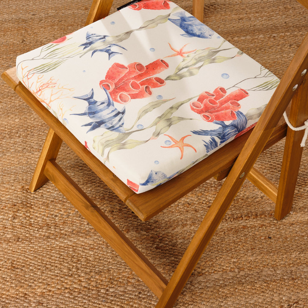 Padded seat cushion 0120-413 40x40x5 cm