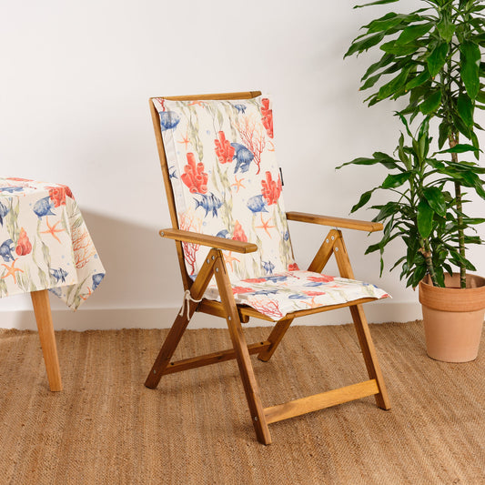Cojín para silla de jardín 0120-413 48x100x5 cm