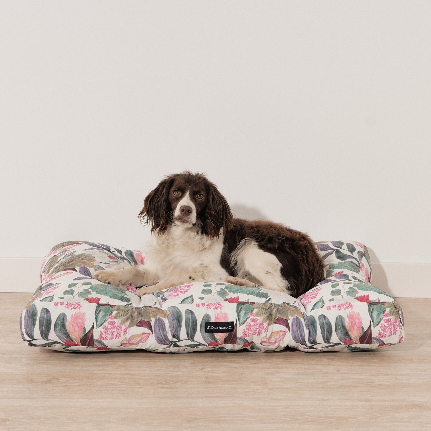 Lit pour chien et chat épais rembourré 100 % coton résistant aux taches 0318-105 rouge