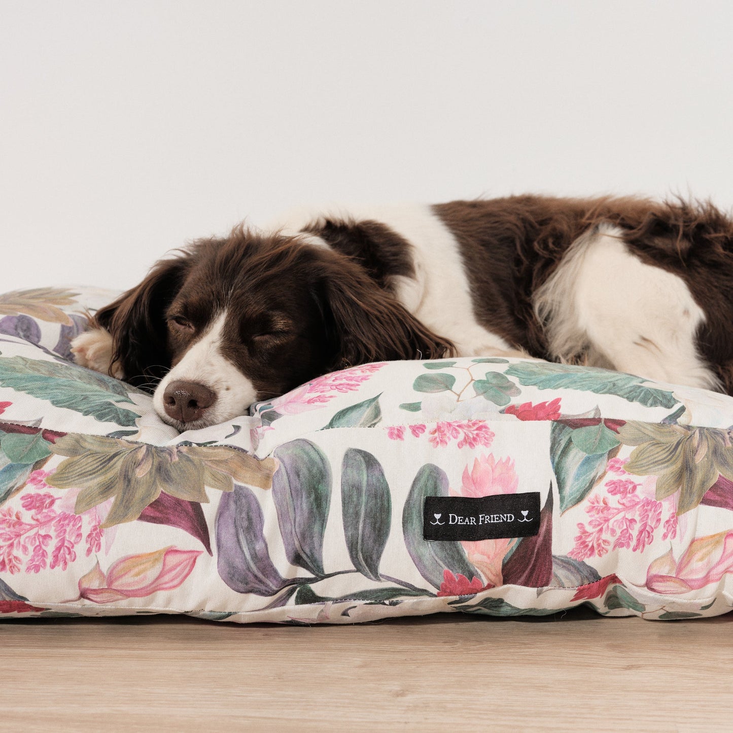 Lit pour chien et chat épais rembourré 100 % coton résistant aux taches 0318-105 rouge