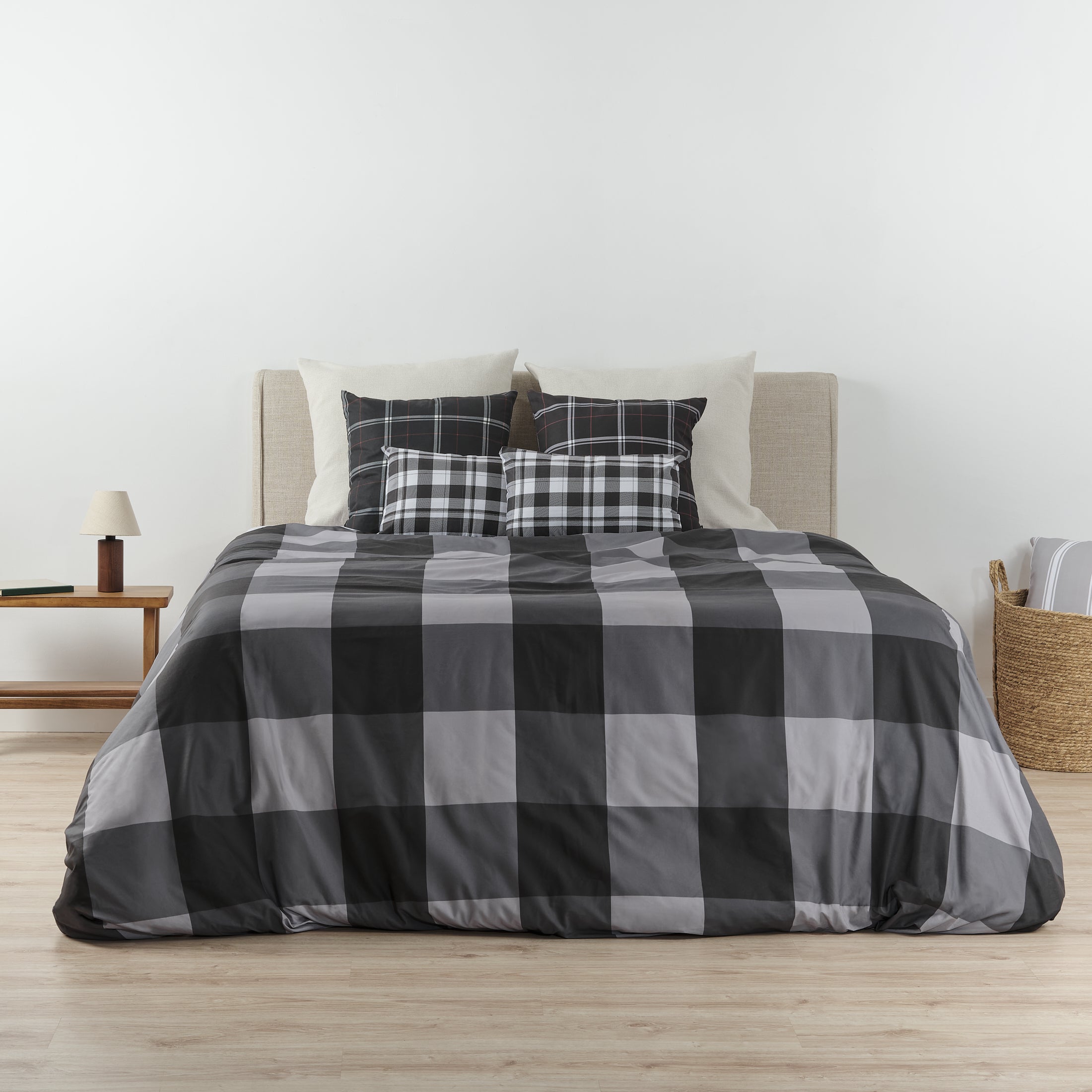 Lisbon 100% cotton bottleneck duvet cover