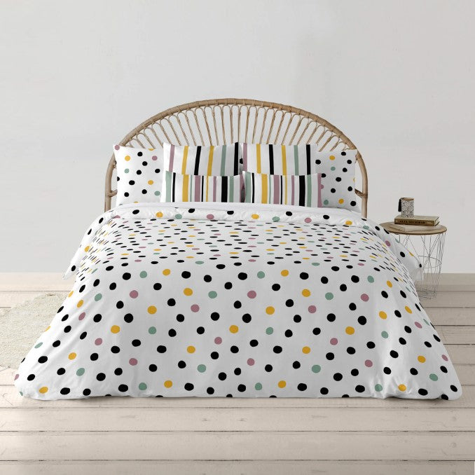 Funda nórdica con botones 100% algodón Cuzco 4