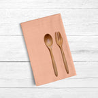 Pack 2 unidades paño de cocina lino 100% algodón Dustypink 45x70 cm 3