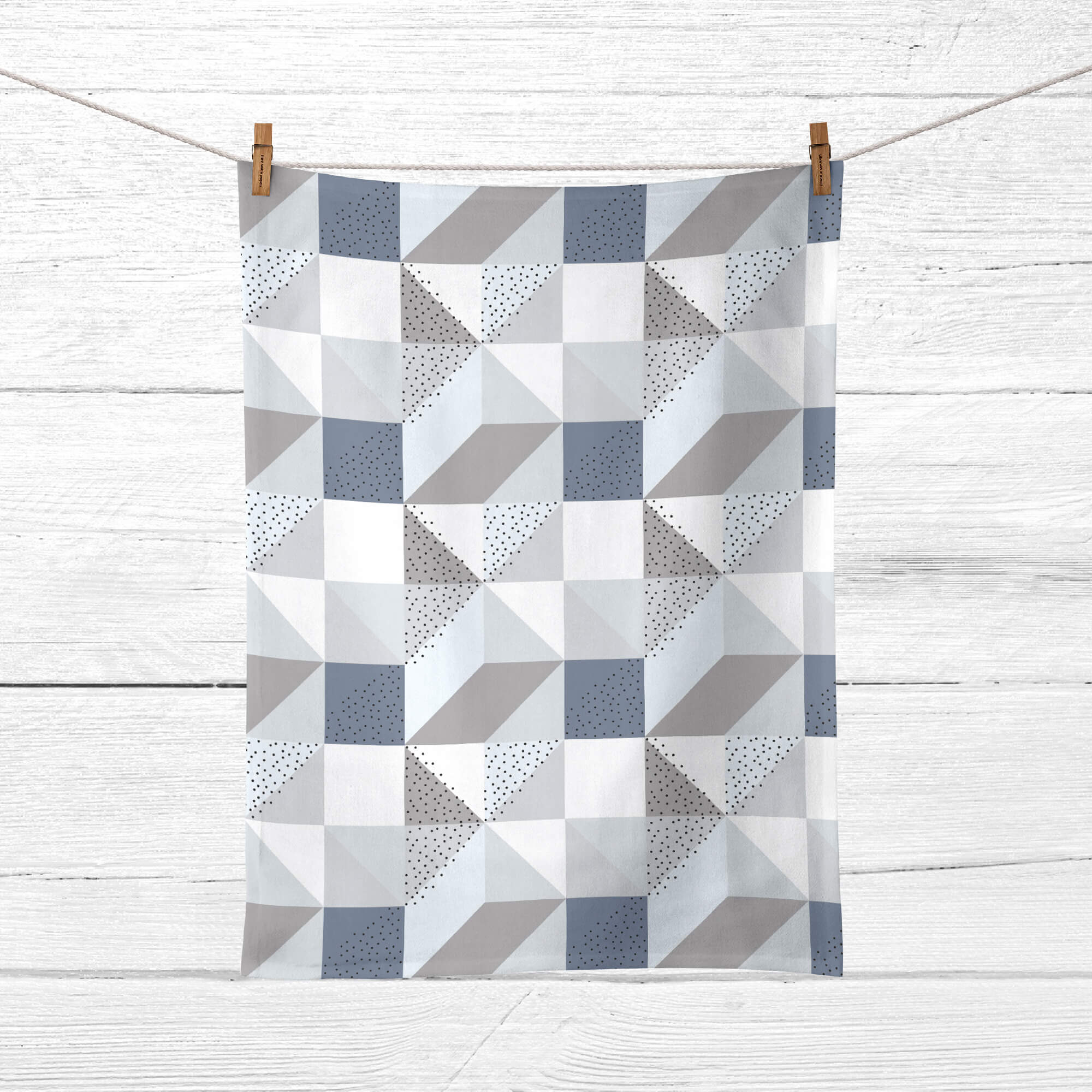 Pack 2 unidades paño de cocina 0318-124 100% algodón 45x70 cm 0