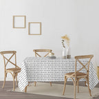 Mantel resinado antimanchas Friends White 3