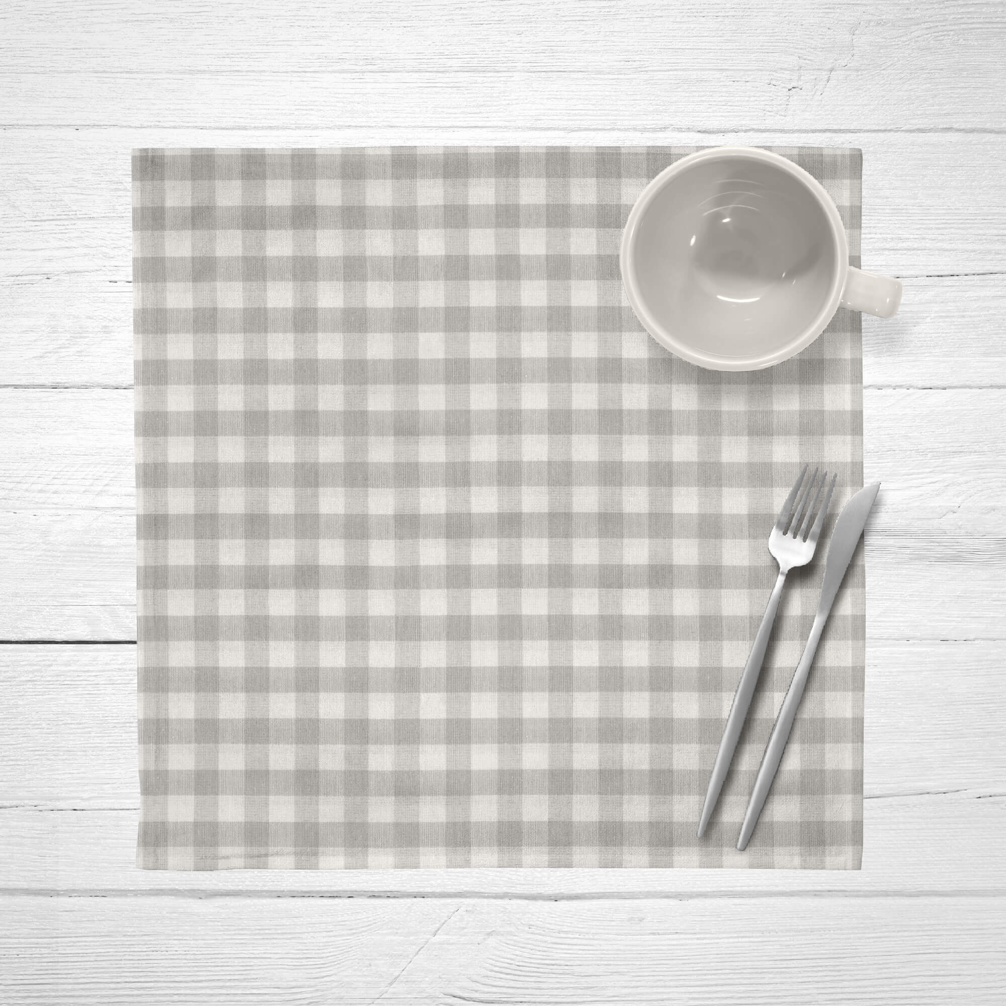 Pack 2 unidades servilletas Cuadros 150-10 - 45x45 cm 3