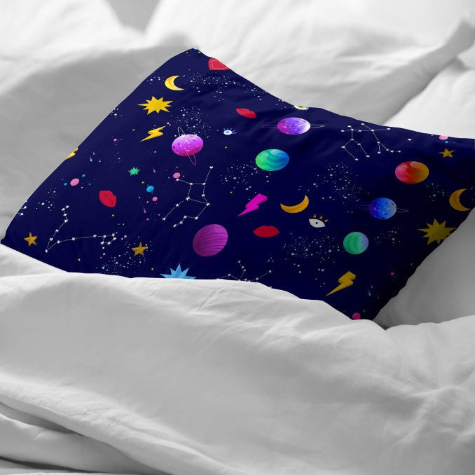 Funda de almohada 100% algodón Cosmos  2