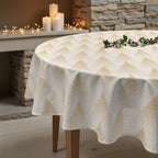 Mantel redondo antimanchas Merry Christmas 72-100