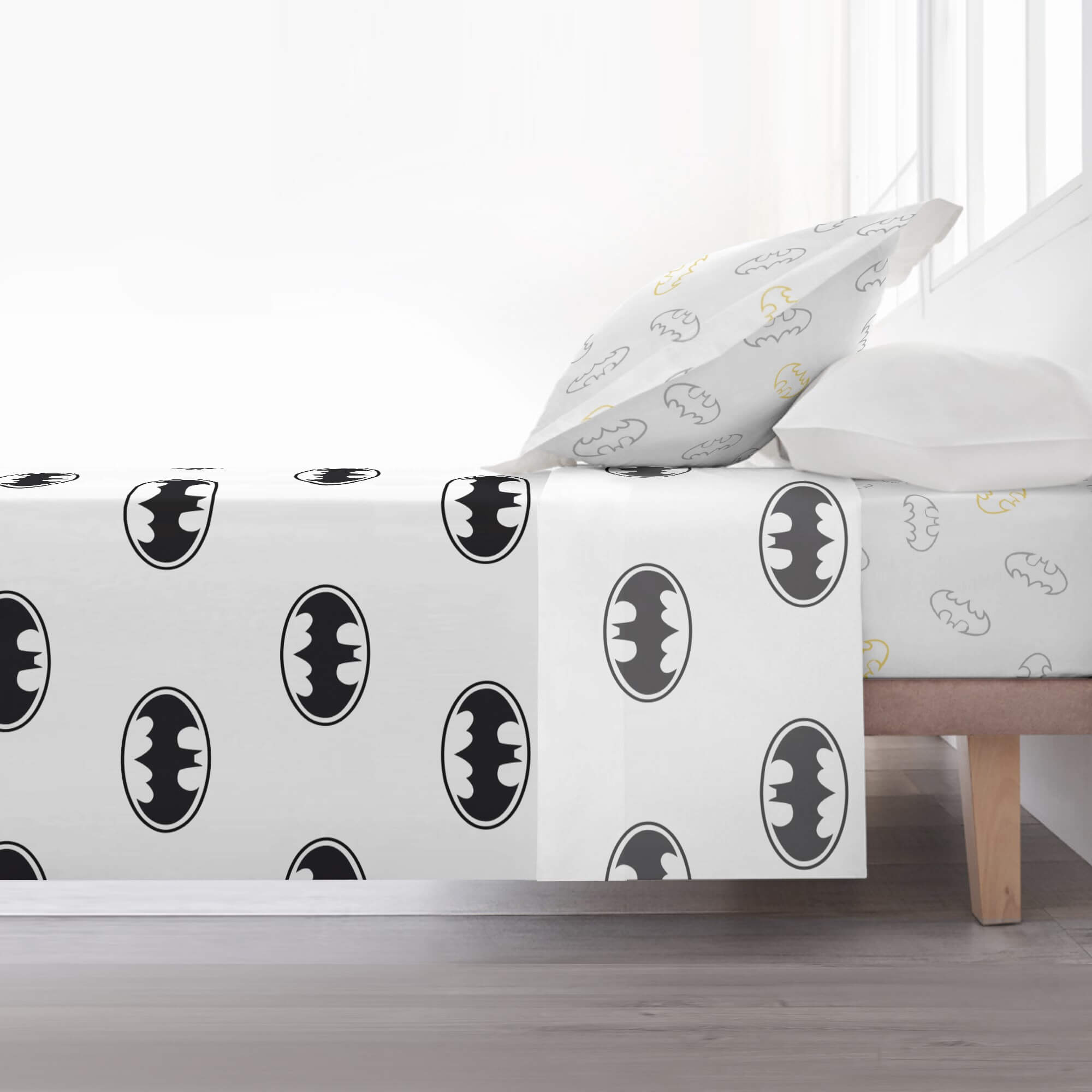 Juego de sábanas 100% algodón Batman Basic 5