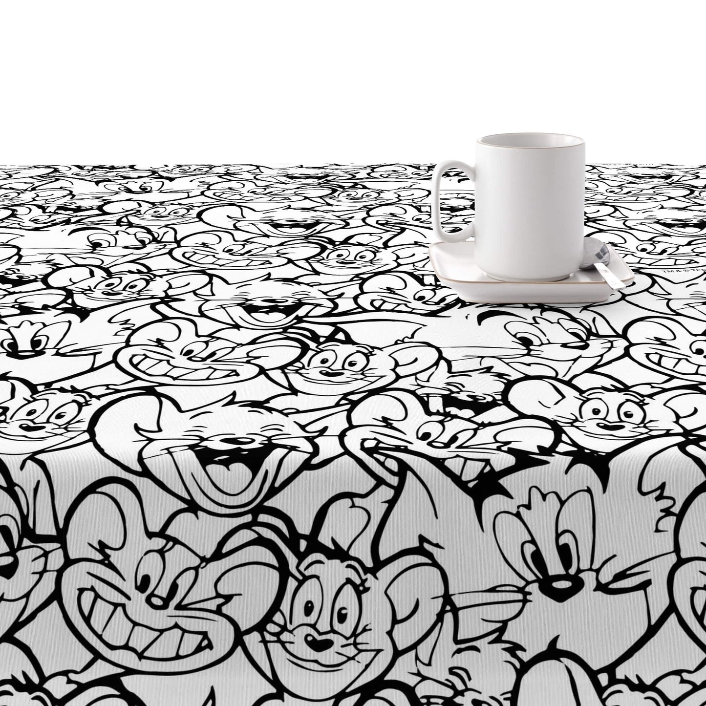 Mantel resinado antimanchas Tom & Jerry 01 2