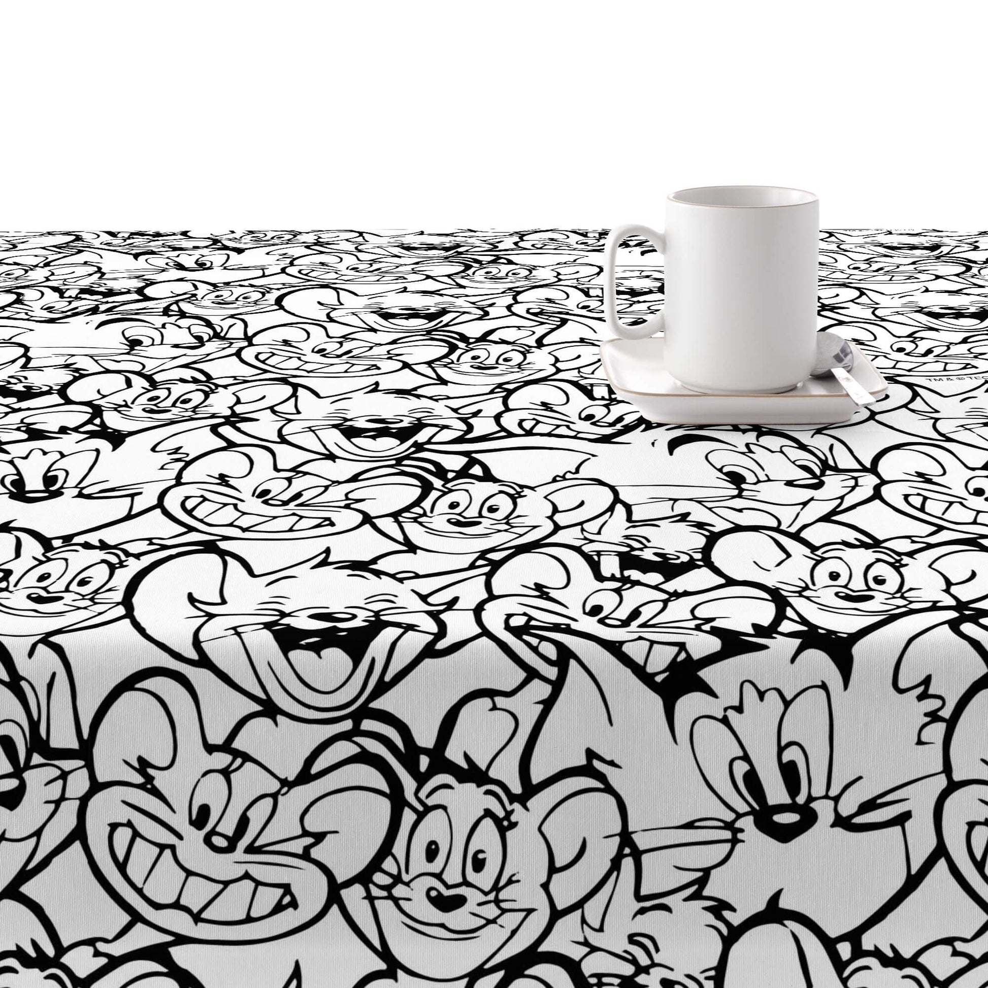 Mantel resinado antimanchas Tom & Jerry 01 2