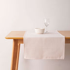 Waffle Table Runner Pink Sauce 45x140 cm