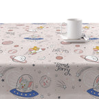 Mantel resinado antimanchas Doodle Space TJ 1 2