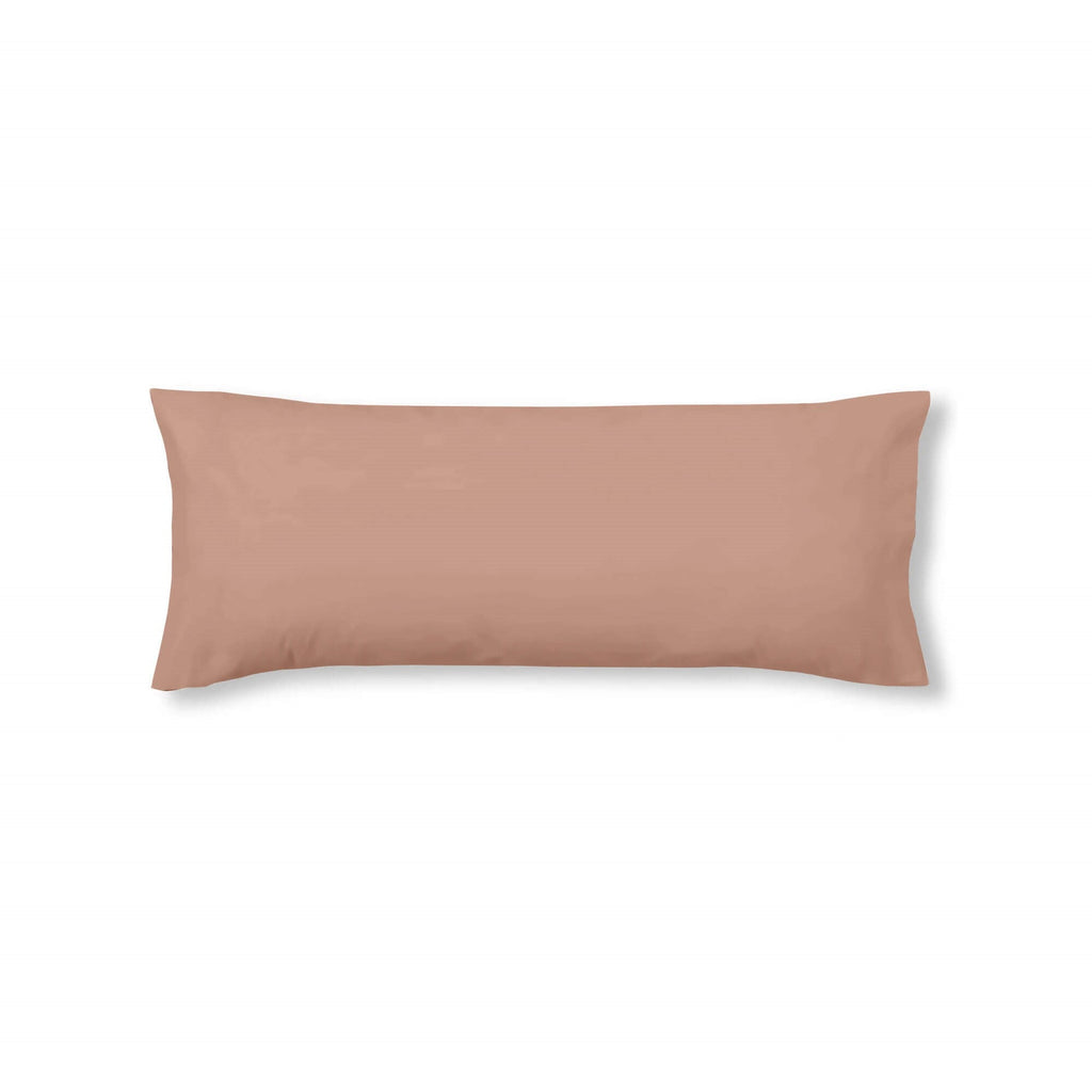Funda de almohada 100% algodón liso Dustypink 0