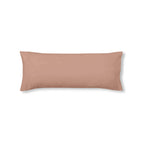 Funda de almohada 100% algodón liso Dustypink 0