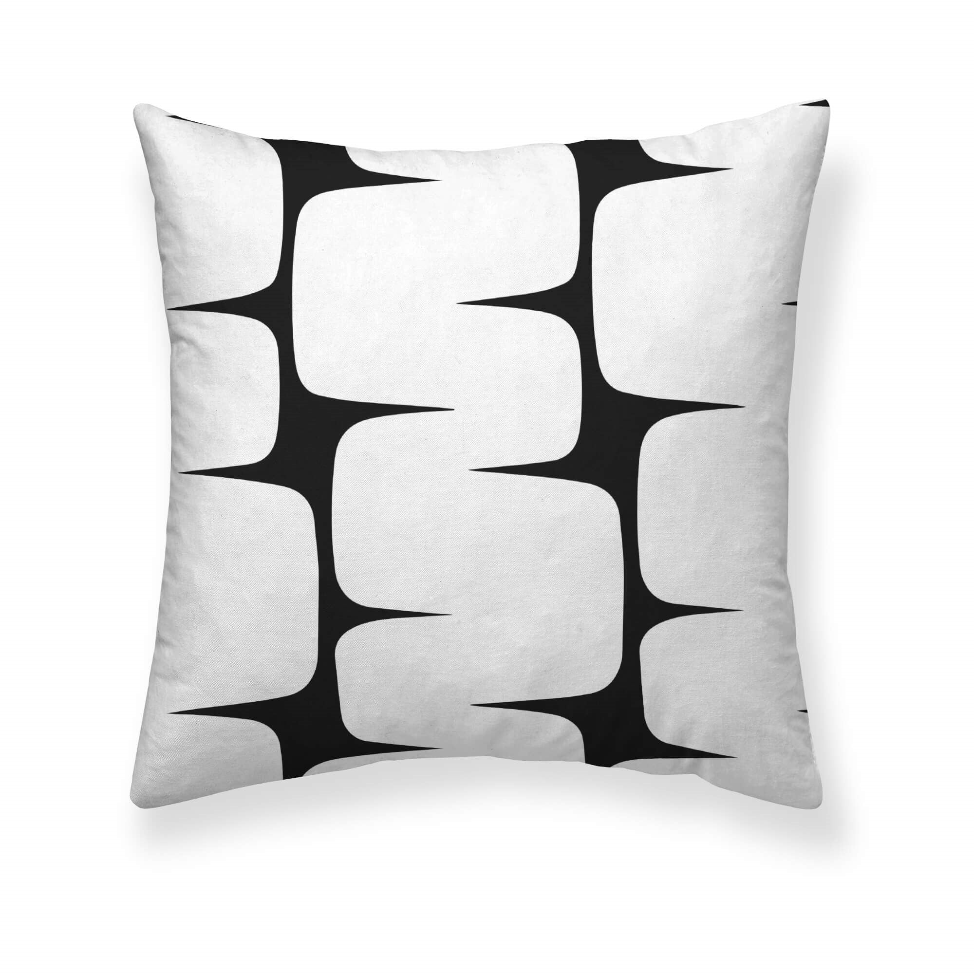 Funda de almohada 100% algodón Lahan Black 0