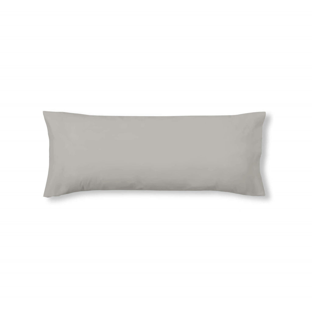 Funda de almohada 100% algodón liso Light Grey 0