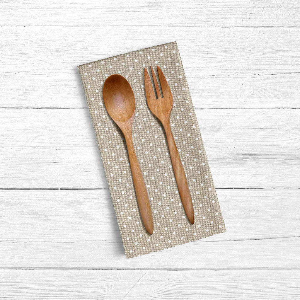 Pack 2 unidades paño de cocina Plumeti Blanco 100% algodón 45x70 cm 4