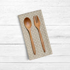 Pack 2 unidades paño de cocina Plumeti Blanco 100% algodón 45x70 cm 4