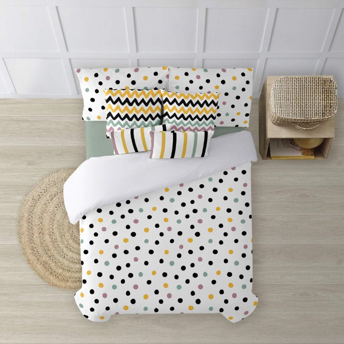 Funda nórdica con botones 100% algodón Cuzco 3