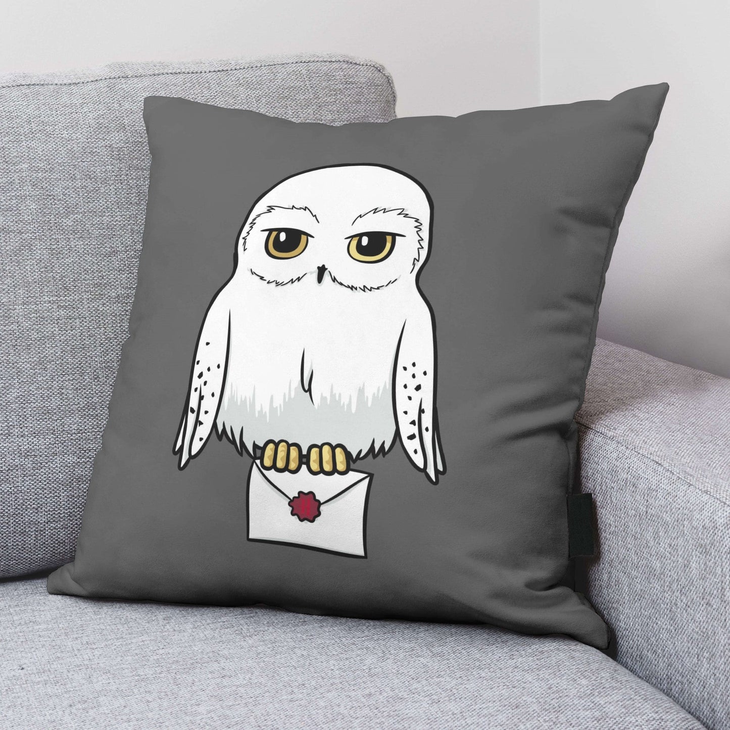 Funda de cojín 100% algodón 50x50cm Hedwig A 2