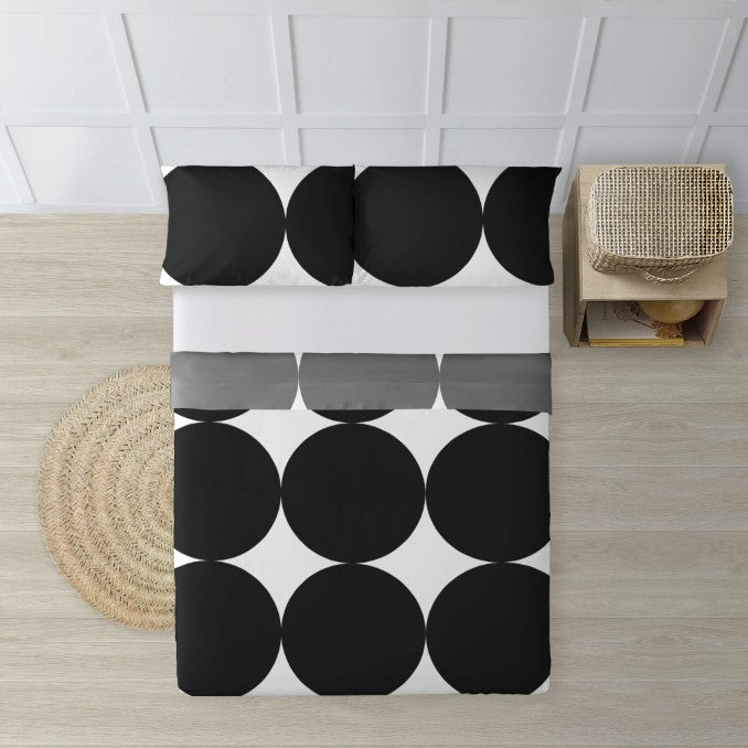 Juego de sábanas 100% algodón Portmore Black 0