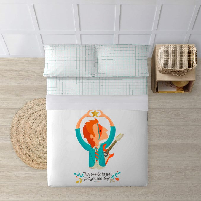 Juego de sábanas 100% algodón Heroes 0