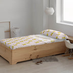 Juego de sábanas 100% algodón Tweety Vichy Pink 3