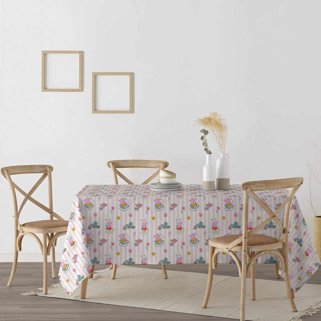 Mantel resinado antimanchas Peppa Pig Flowers 1 3