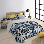 Funda nórdica con botones 100% algodón Dharan 0