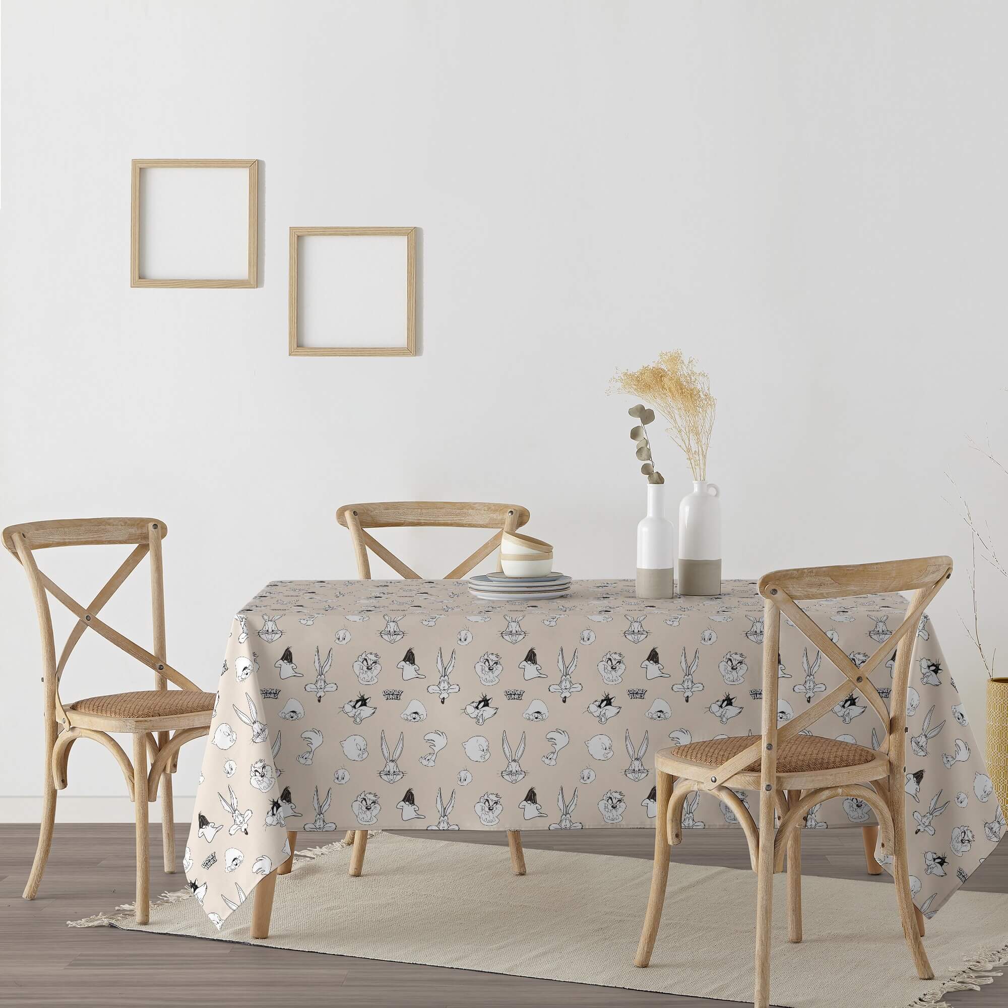 Mantel resinado antimanchas Ltunes Basic 2 Beige 3