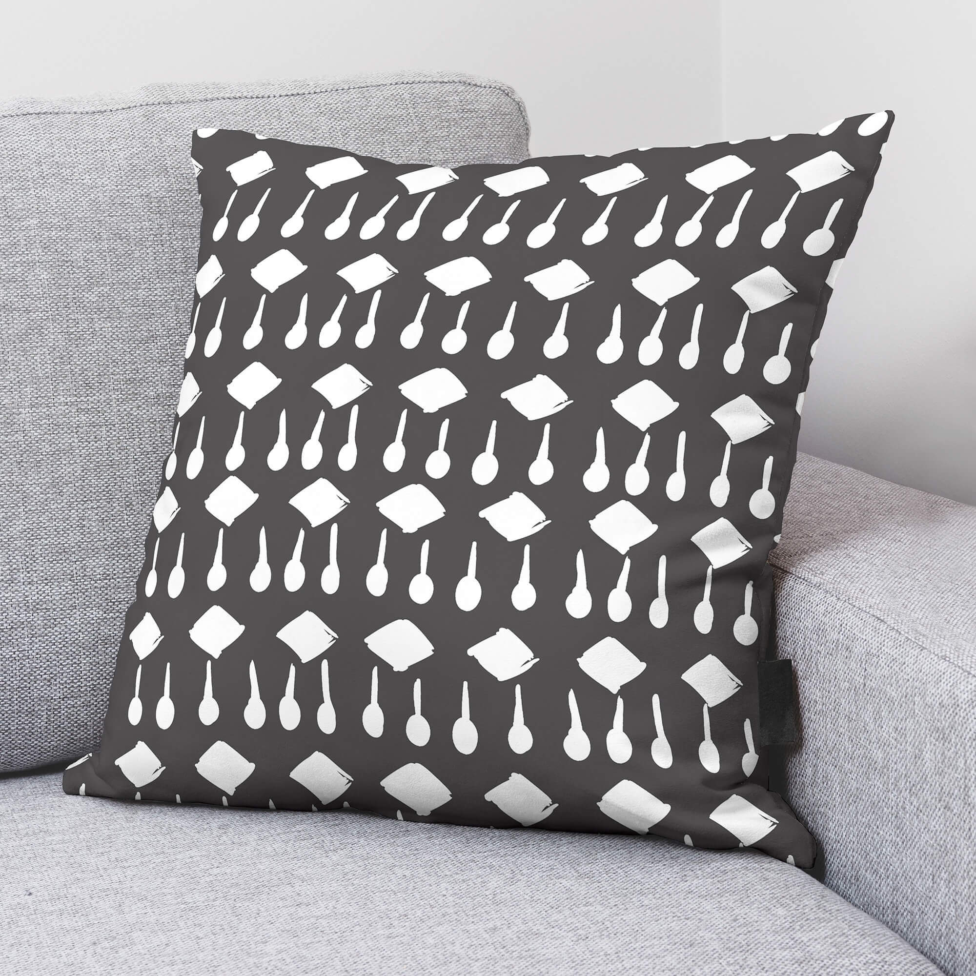 Funda de cojín 100% algodón 50x50 cm Kiel A de PolarValencia* 2