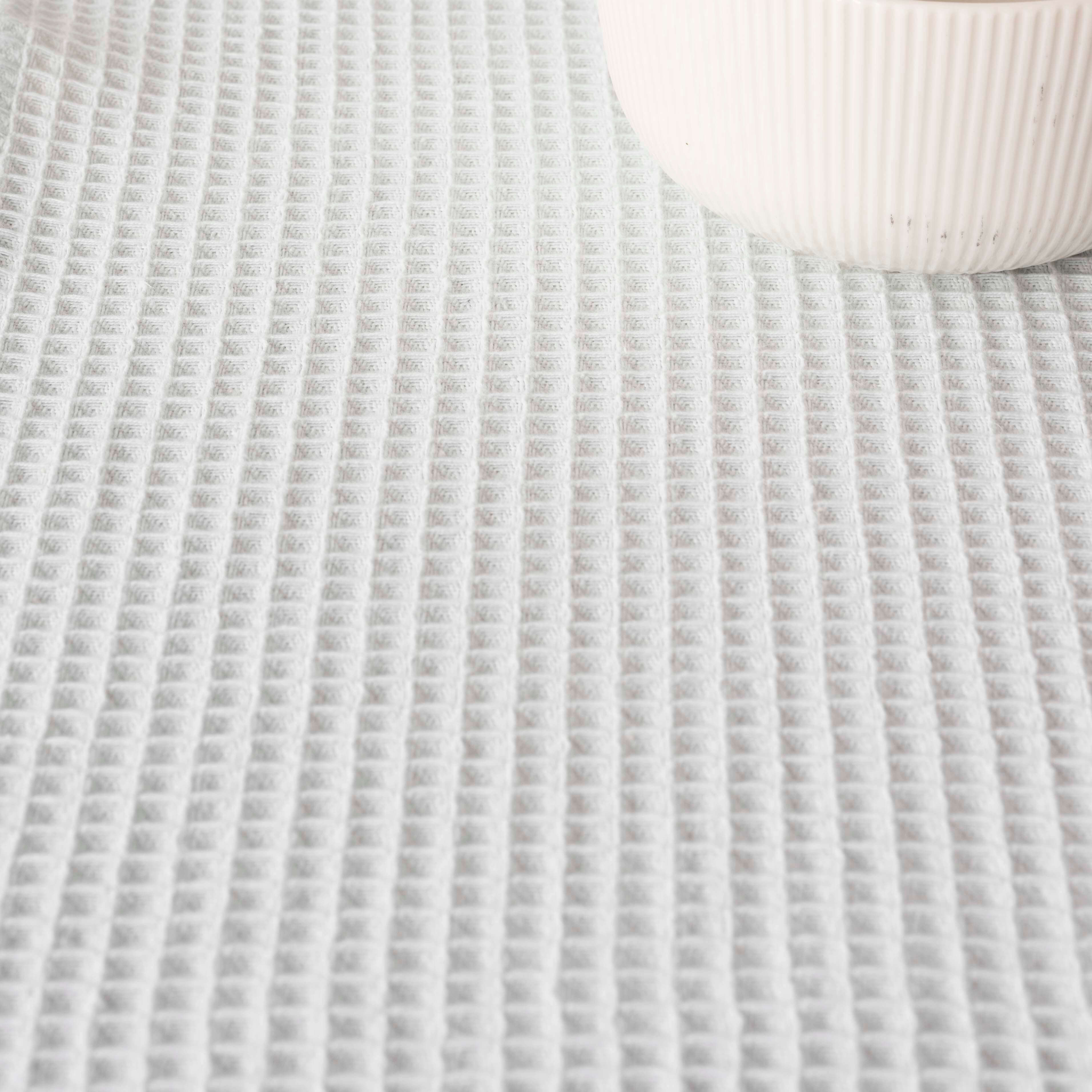 Waffle Mint Table Runner 45x140 cm