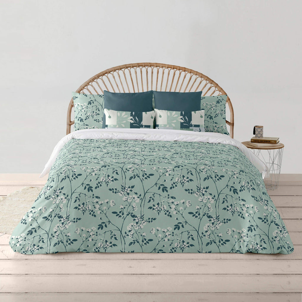 Funda nórdica con cuello de botella 100% algodón Leiden 3