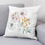 Funda de cojín 100% algodón 50x50 cm Calcuta B 2