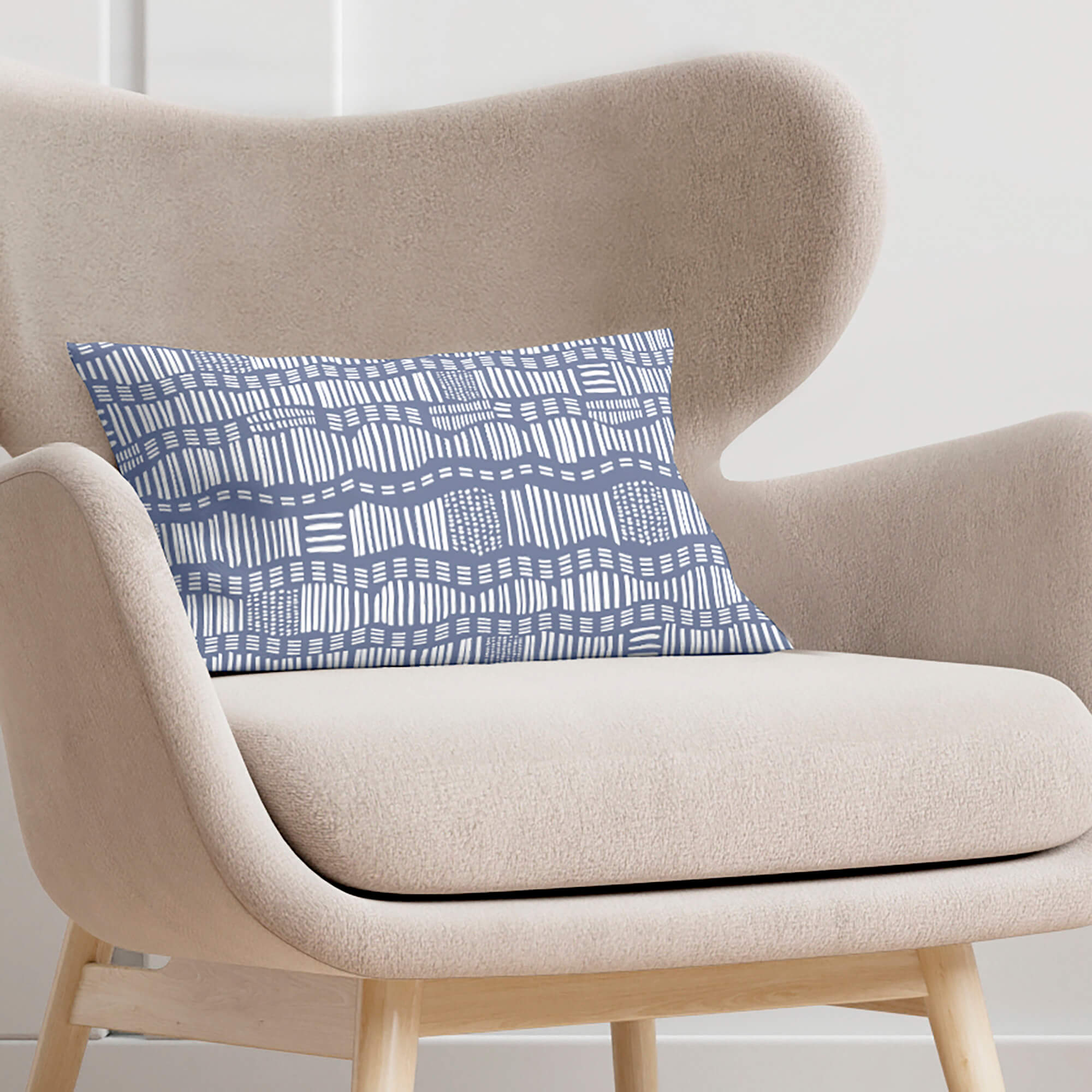 Funda de cojín 100% algodón 30x50 cm Arona C 2