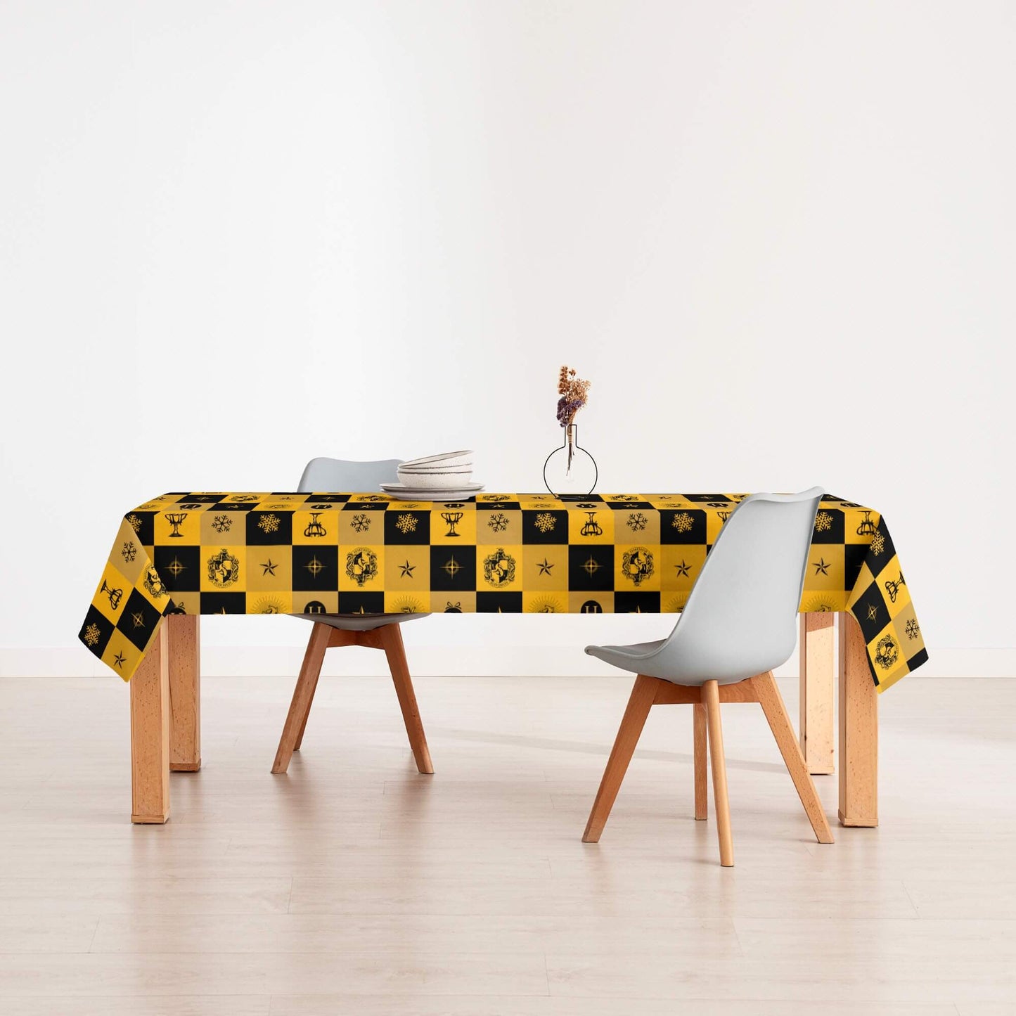 Mantel resinado antimanchas Hufflepuff Christmas 3