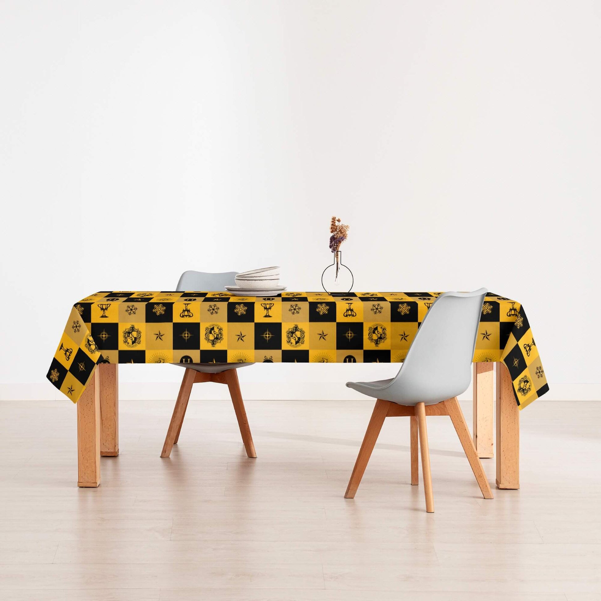 Mantel resinado antimanchas Hufflepuff Christmas 3