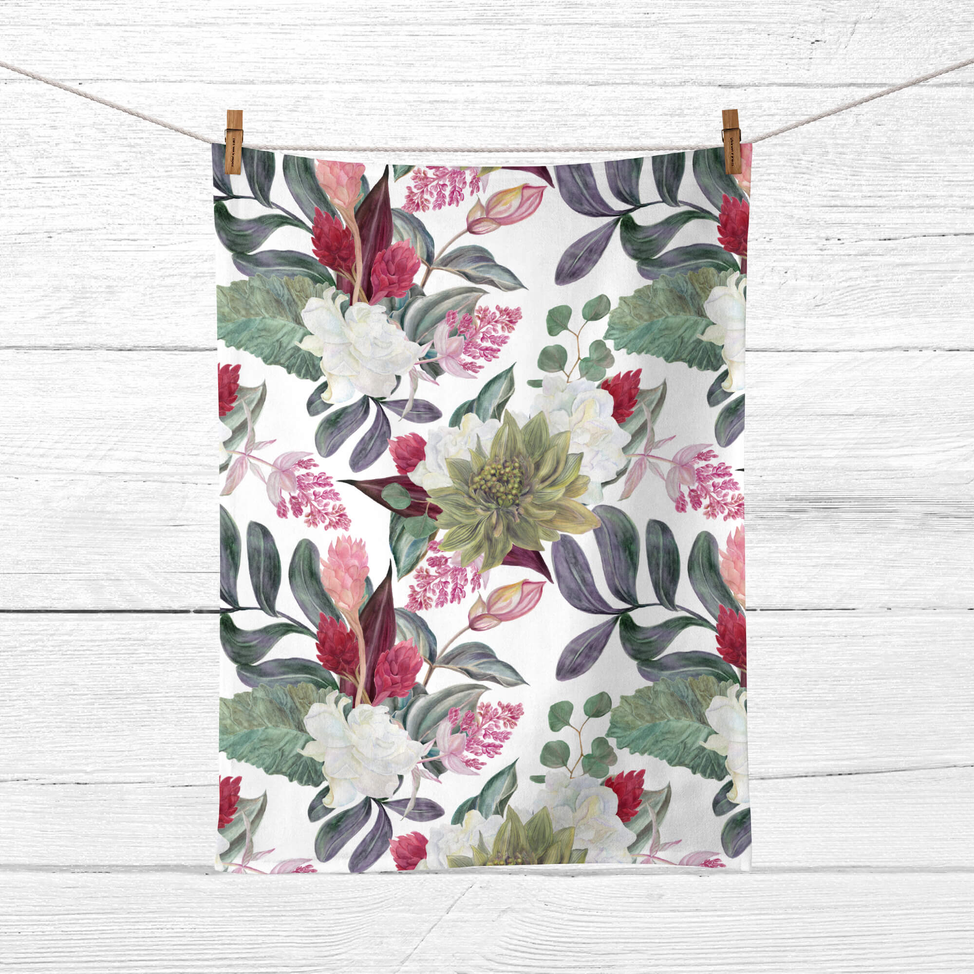 Pack 2 unidades paño de cocina 0318-105 100% algodón 45x70 cm 0