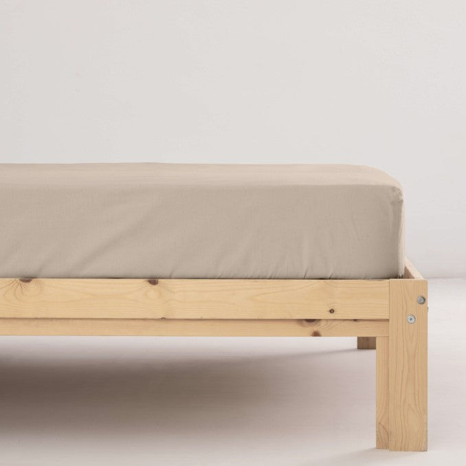 Bajera Beige Satén 100% algodón peinado 0