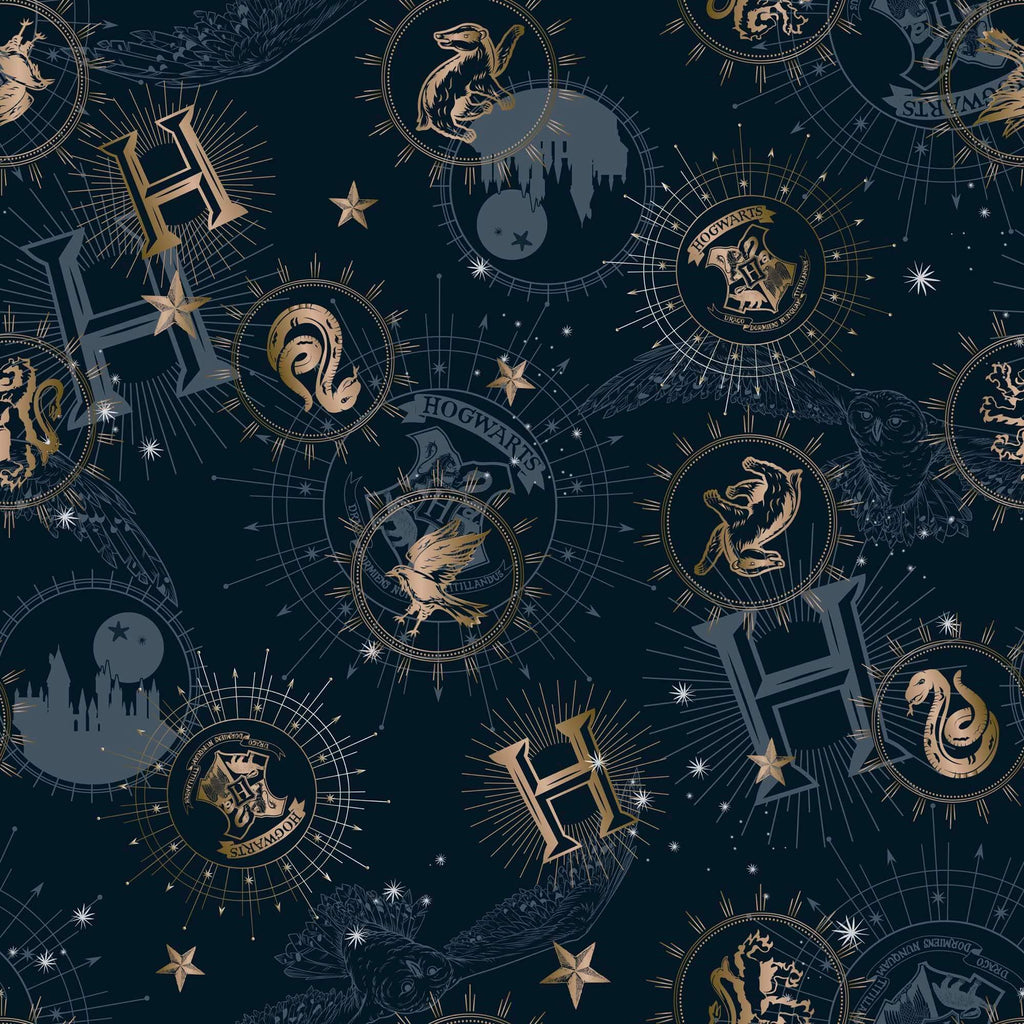 Juego de sábanas 100% algodón HPotter Gold 6