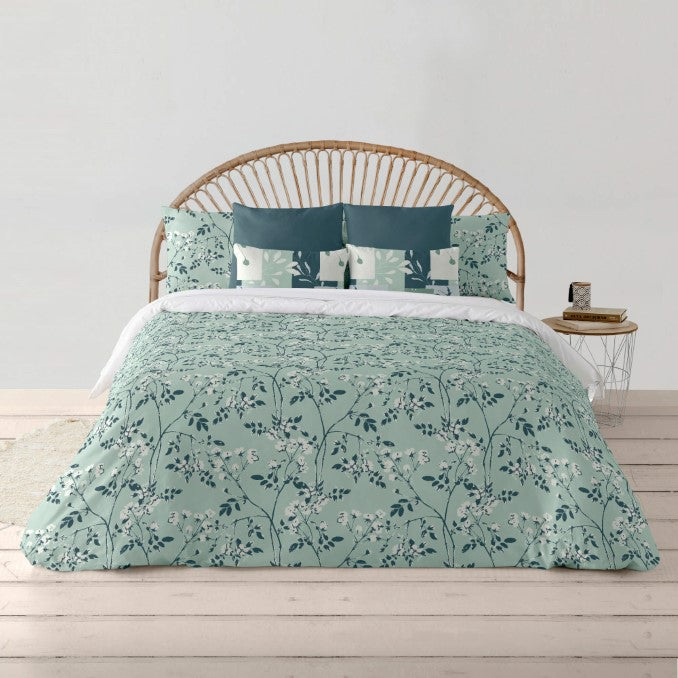 Funda nórdica con botones 100% algodón Leiden 4